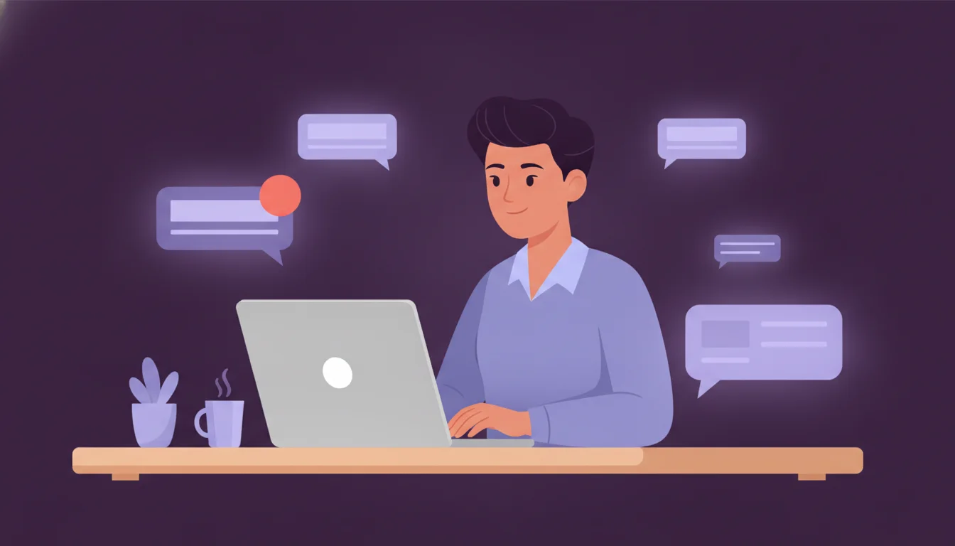 A Shopify store owner checking which product pages AI shopping assistants can quote, reviewing details on a laptop
